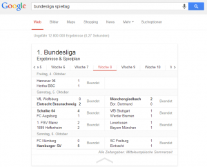 Googles semantische Suche