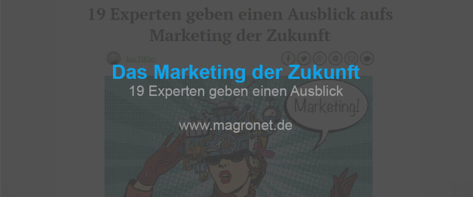 Marketing der Zukunft
